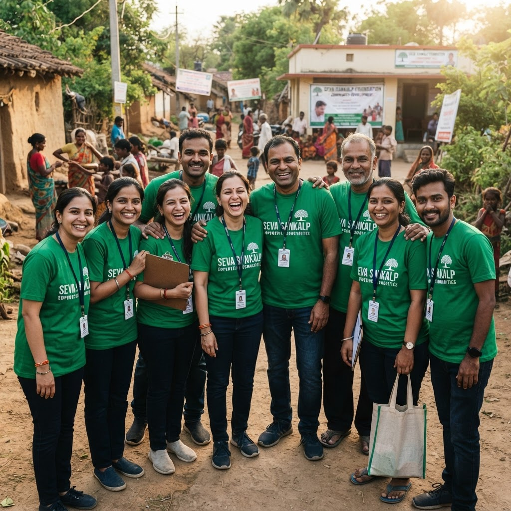 Real Human Trust volunteers serving the community